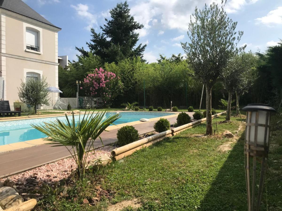 Cottage La Villa Bolero Saint Cyr sur Loire Bagian luar foto