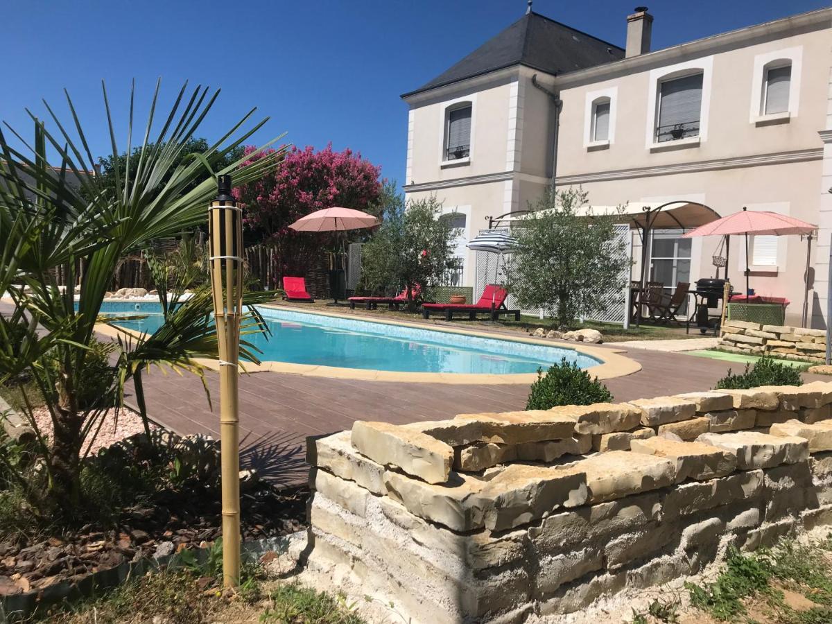 Cottage La Villa Bolero Saint Cyr sur Loire Bagian luar foto